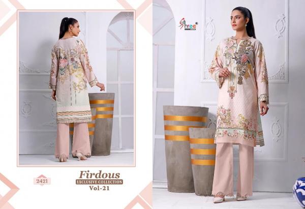 Shree Firdous Exclusive Collection 21 Cotton Pakistani Salwar Suits